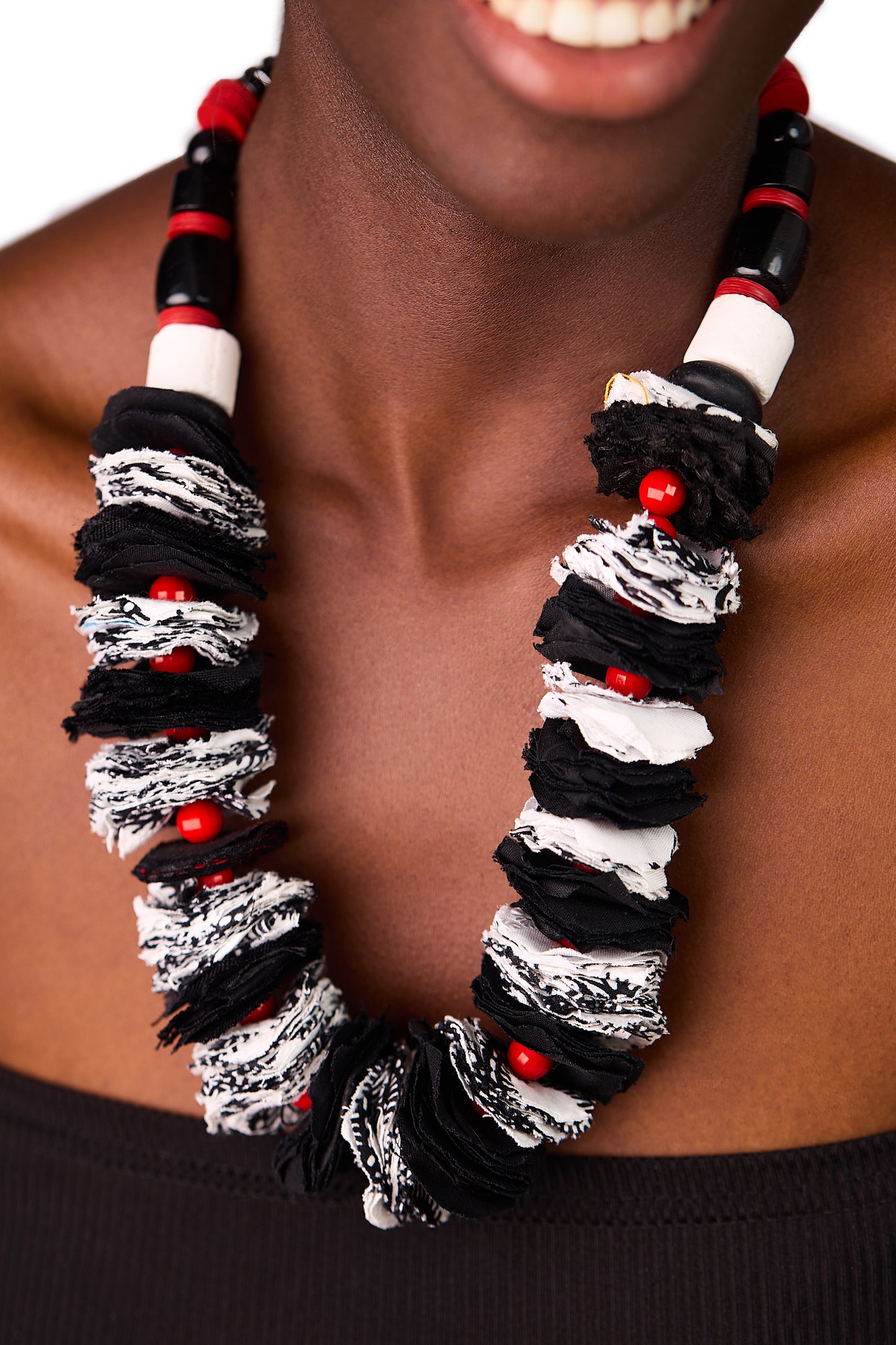 Monochrome Rhythm Necklace