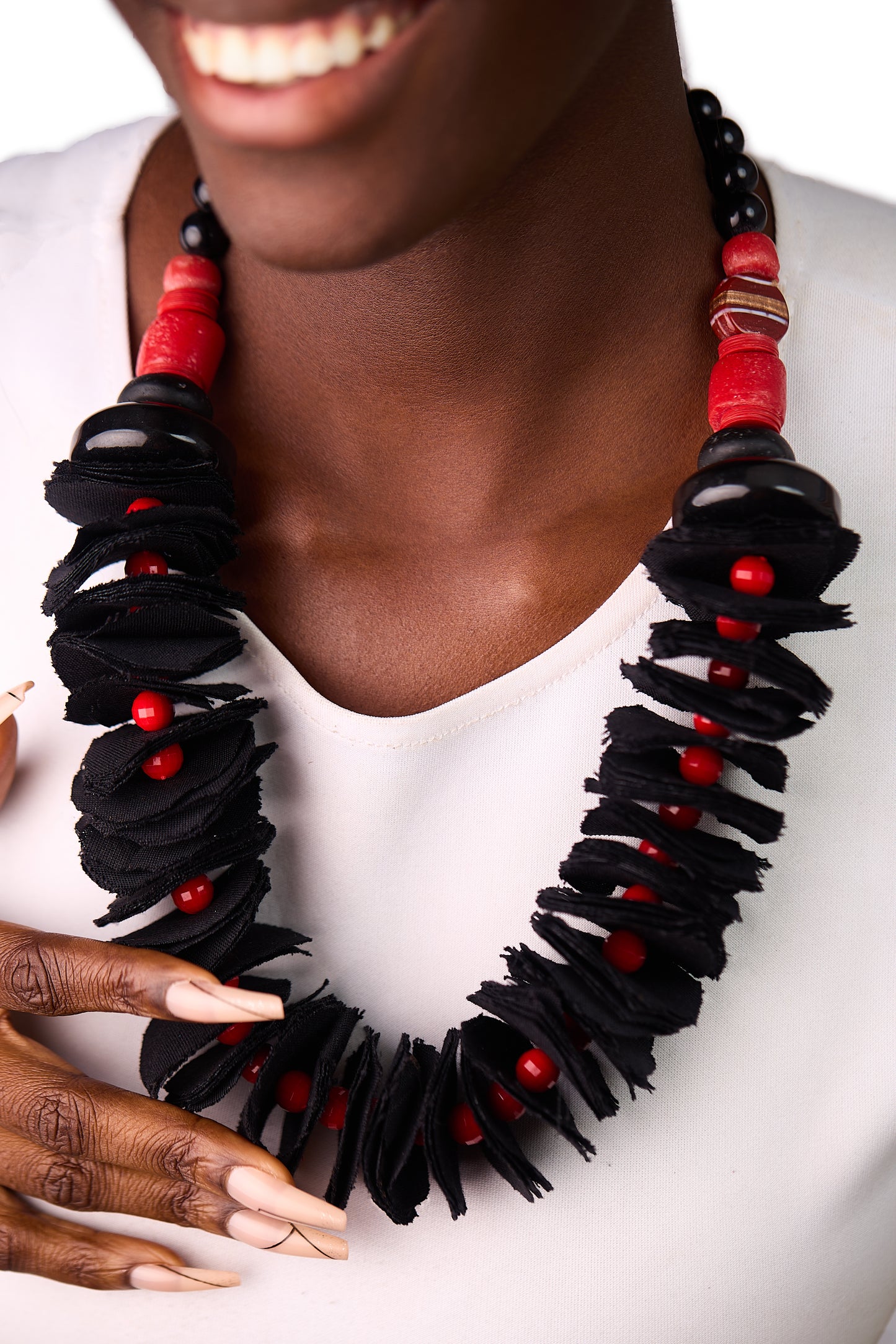Onyx Fire Necklace